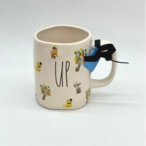 Rae Dunn Disney Pixar UP Balloon House Dug Russell Carl Mug NEW